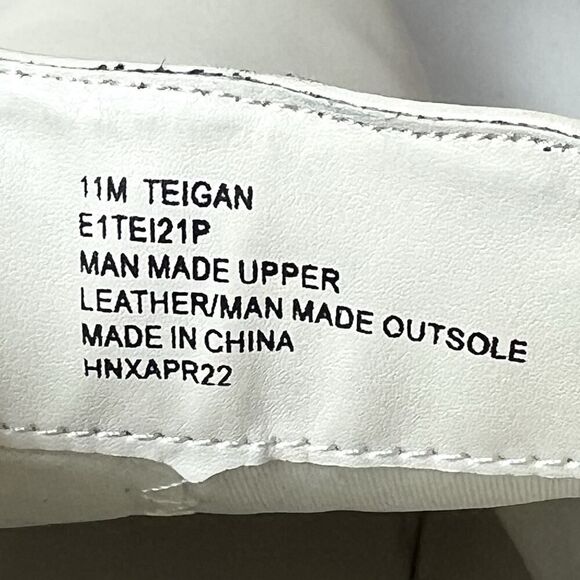 Esprit Ankle Heel Bootie Womens Sz 11 M Ivory Faux Leather Zip Up Comfort Casual - Picture 9 of 10